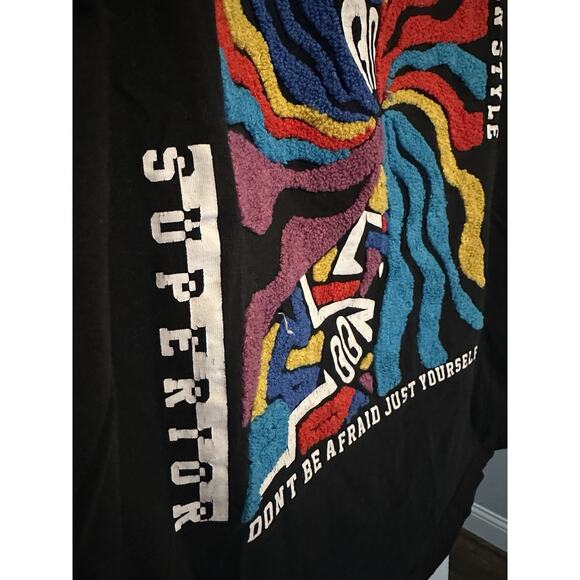 VGUC Switch Remarkable TRUST NOBODY Sz XL Short Sleeve Black Red White Design - Picture 4 of 12